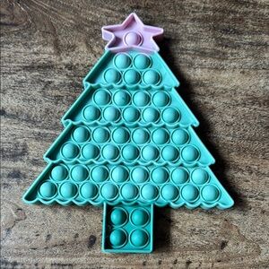 Christmas Tree Pop It Fidget Toy